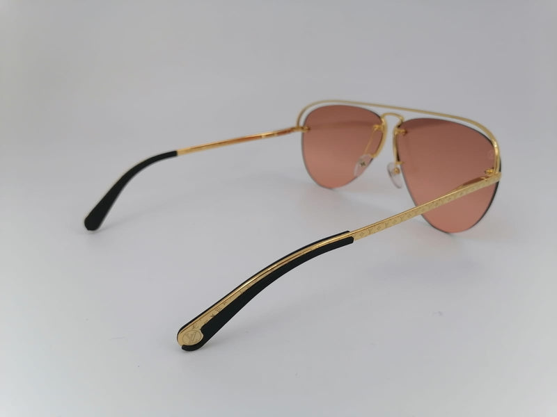 Louis Vuitton Women's Grease Gradient Orange W Sunglasses Z1120W – Luxuria  & Co.