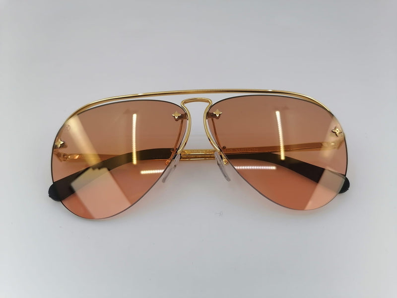 Grease Gradient Orange W Sunglasses