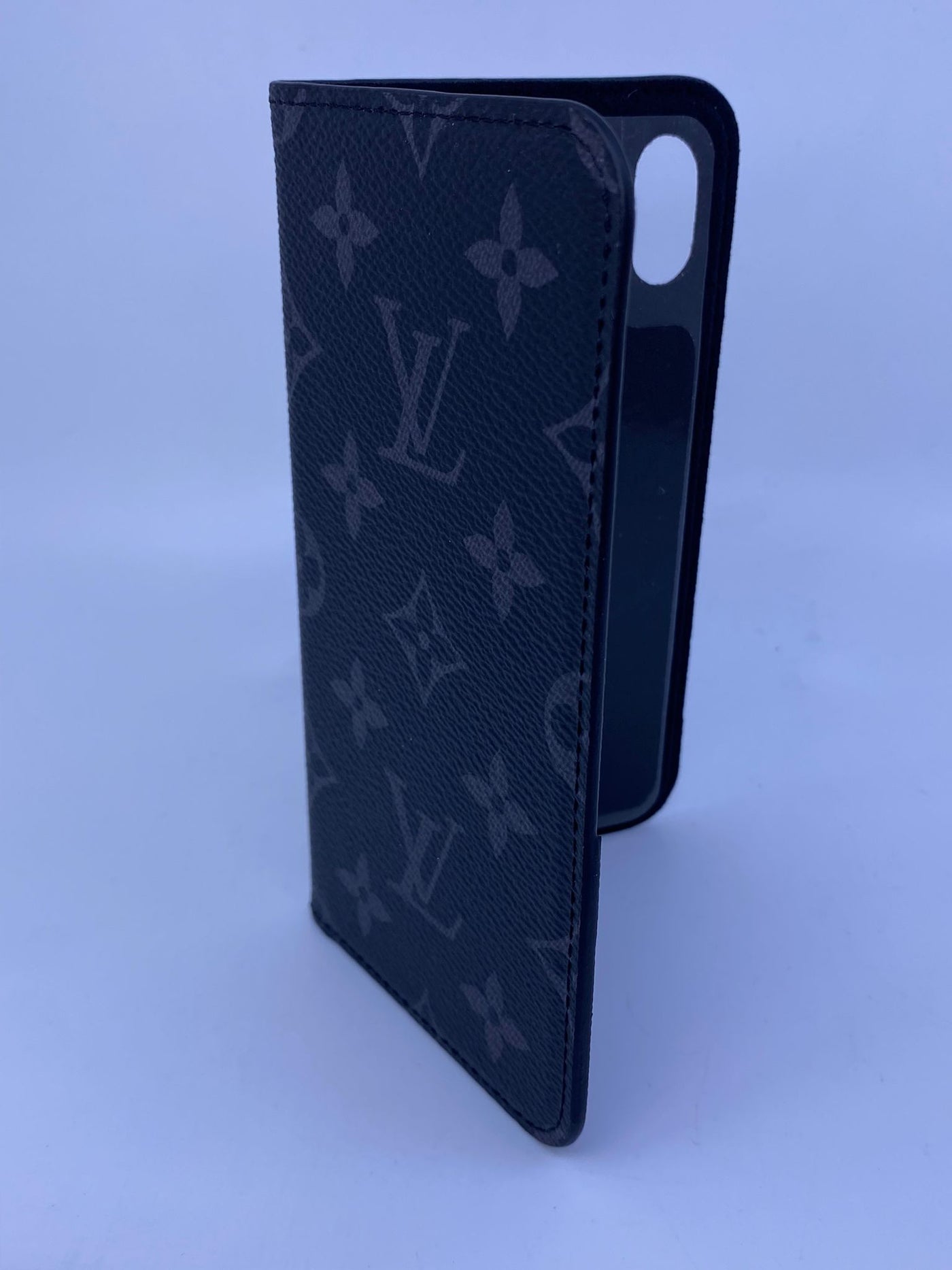 Louis Vuitton Monogram Eclipse Canvas iPhone XR Folio Case