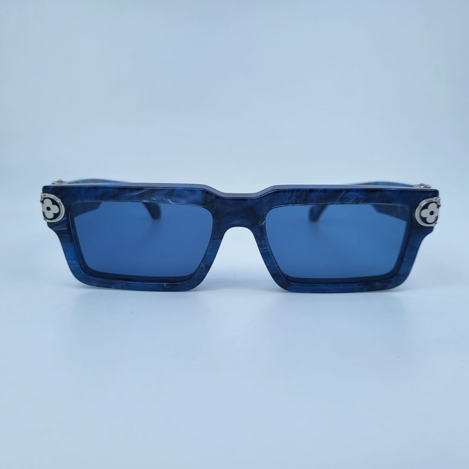 Louis Vuitton Men's Joystorm Blue Marble Sunglasses W Z1404W