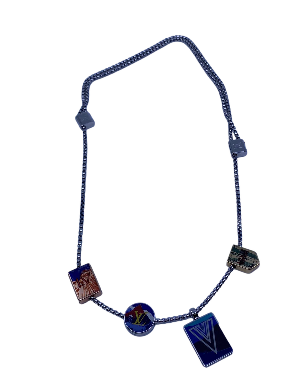 LOUIS VUITTON M63776 Collier LV Alps Accessories Necklace