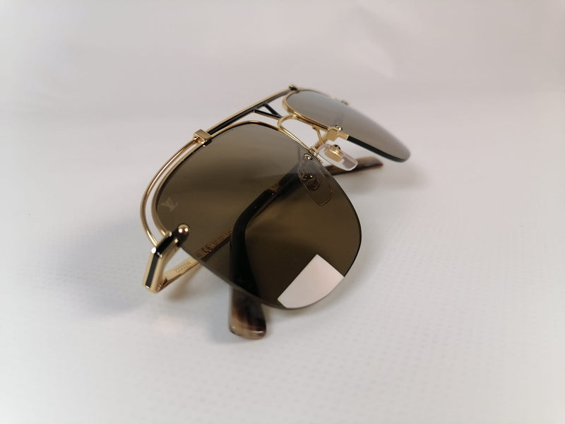 Louis Vuitton LV First Metal Square Sunglasses