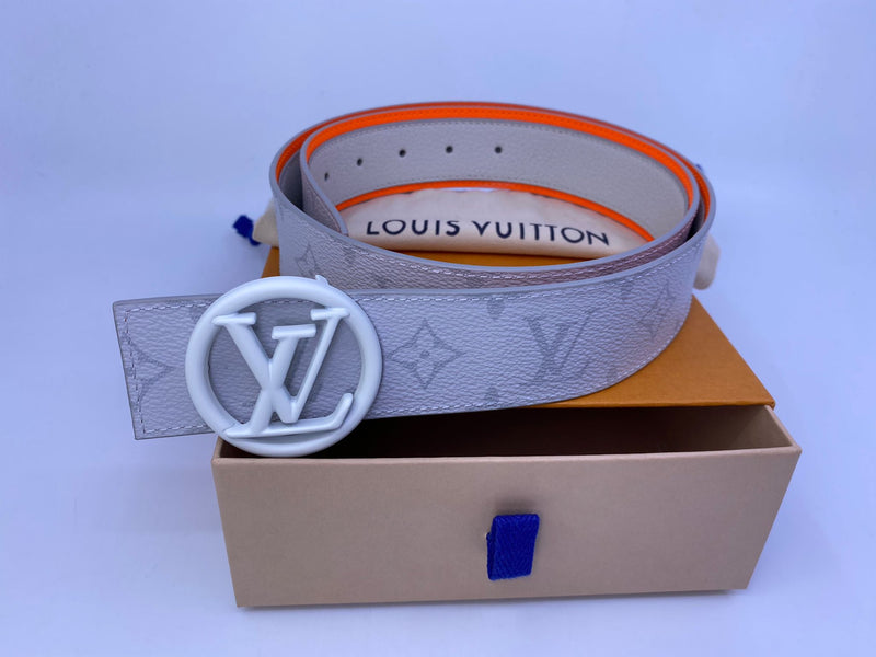 Shop Louis Vuitton Men's White Belts
