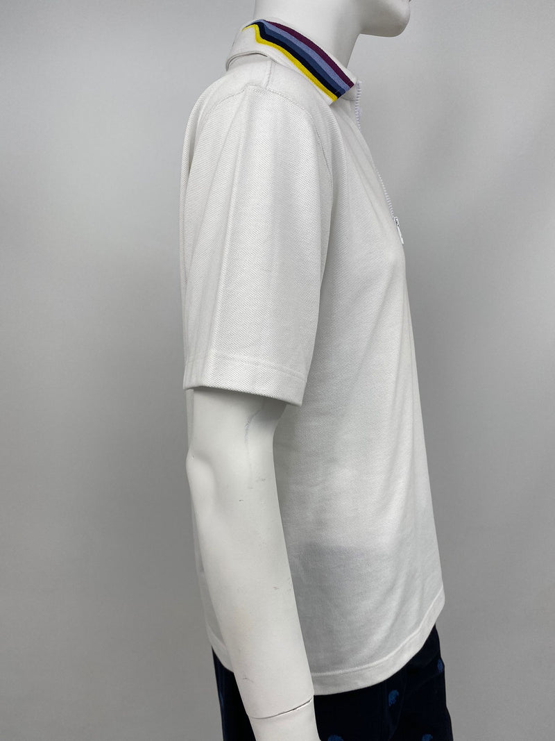 Cheap White Collar LV Monogram Polo Shirt , Louis Vuitton Polo T