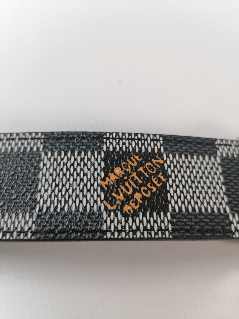Louis Vuitton 2018 Damier Graphite Pont Neuf Belt - Black Belts,  Accessories - LOU220440