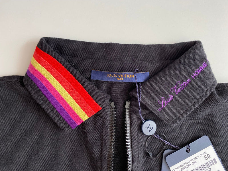 Louis Vuitton Embroidered Zip Through Hoodie multicolor M