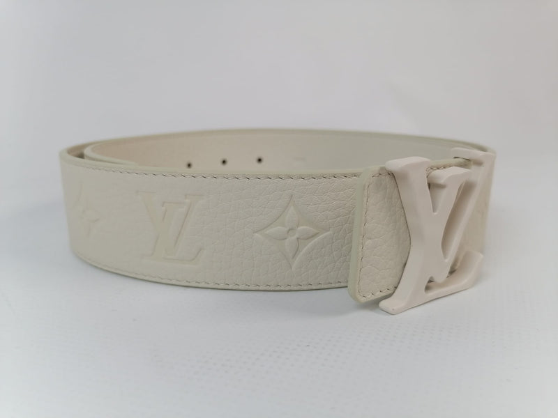 Louis Vuitton Initials Shape Belt Monogram 40MM Red