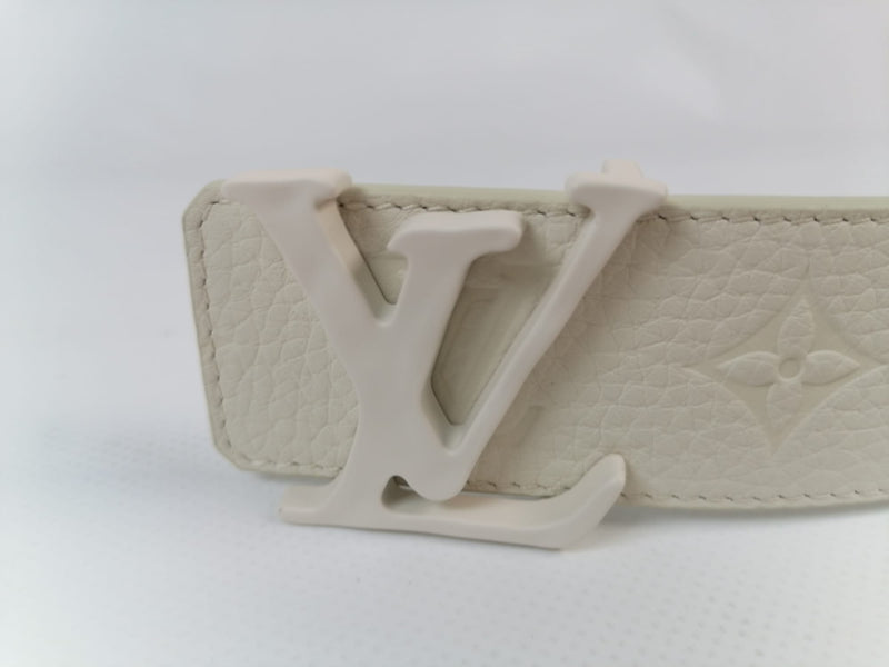 Shop Louis Vuitton Monogram Street Style Leather Logo Belts