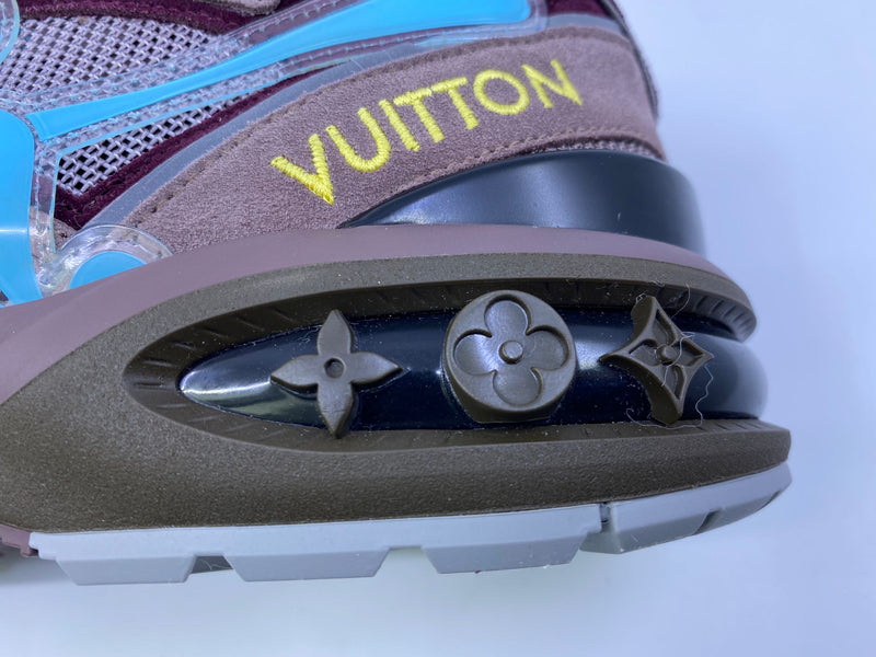 Louis Vuitton Men's Suede Mesh Tenis View Sneakers