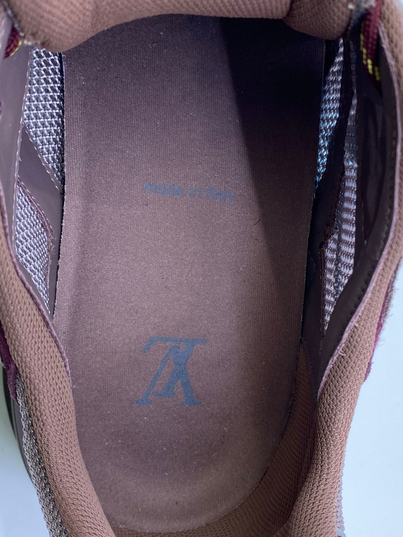Louis Vuitton Men's Purple & Black Trail Sneaker size 9 US / 8 LV