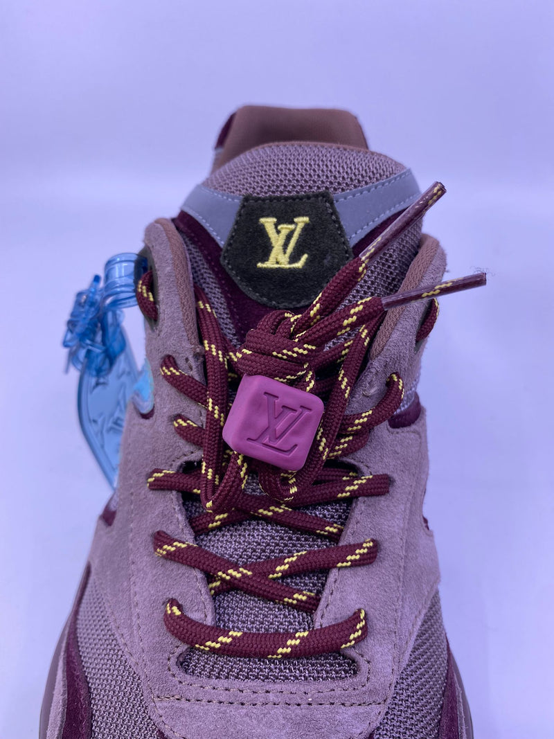 Louis Vuitton Mens LV Trainer US 9.5 UK 8.5 Purple Blue Pink Metallic  Sneakers