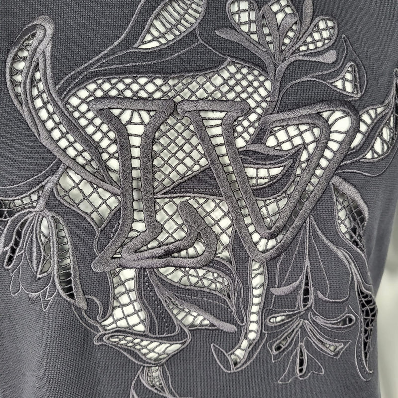 LOUIS VUITTON LV Vegetal Lace Embroidered For Men Black 1A7QF