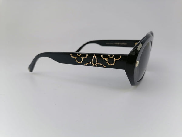La Piscine Studs Black U Sunglasses