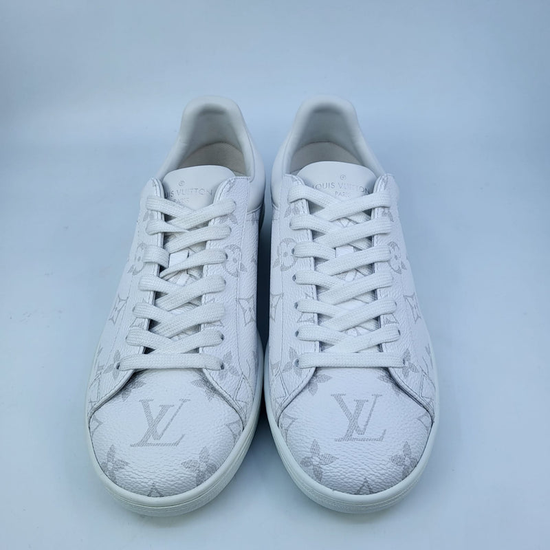 Louis Vuitton Black Monogram Canvas Match Up High Top Sneakers Size 42.5 Louis  Vuitton