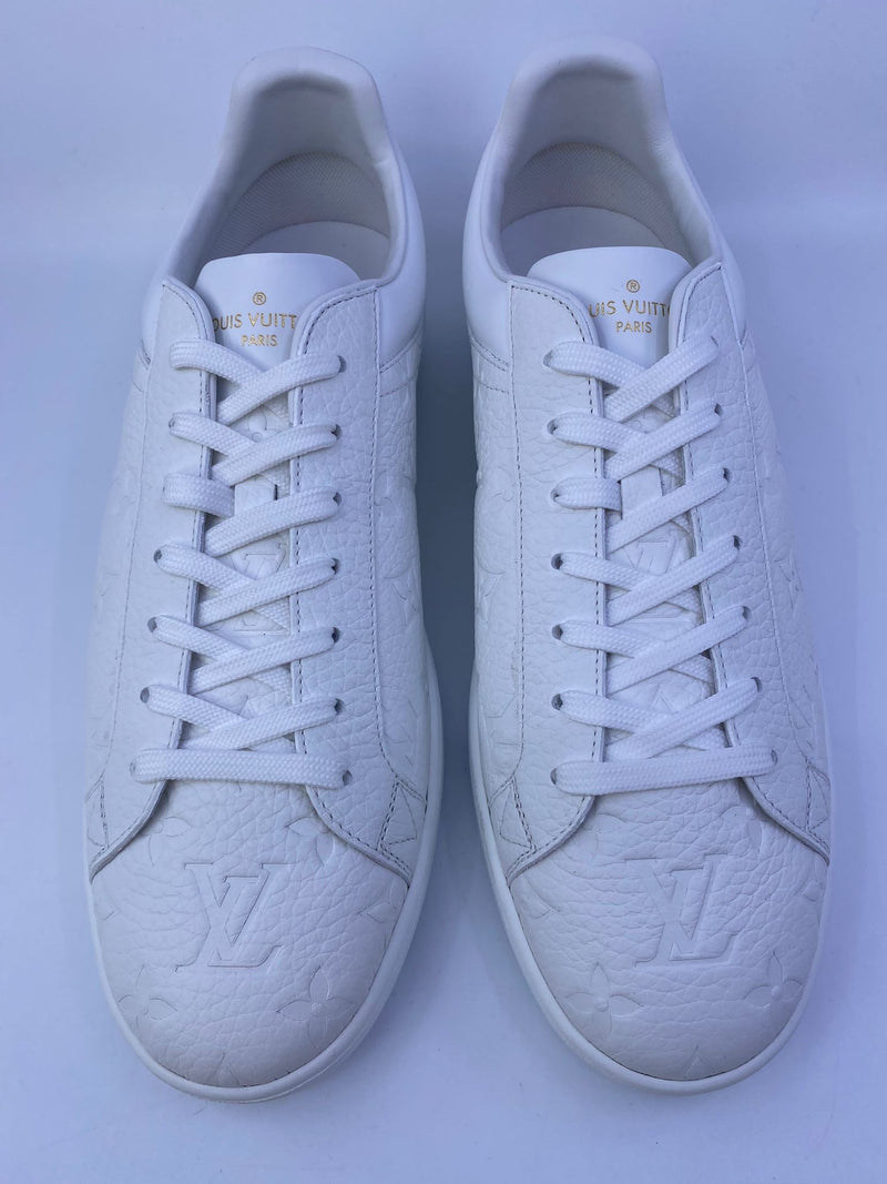 Louis Vuitton Luxembourg Mens Sneakers, White, 09.5