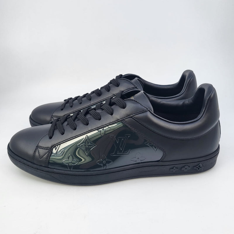 Louis Vuitton Men's 10 US Black Monogram Eclipse Luxembourg Sneaker 1lv215s