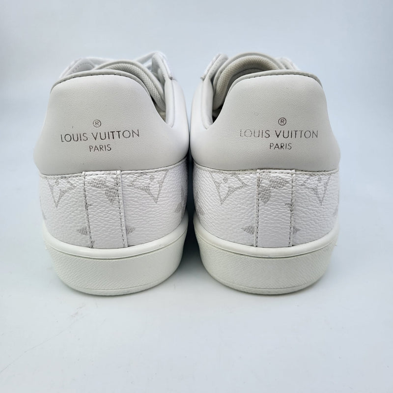 Louis Vuitton Men's White Monogram Luxembourg Sneaker – Luxuria & Co.