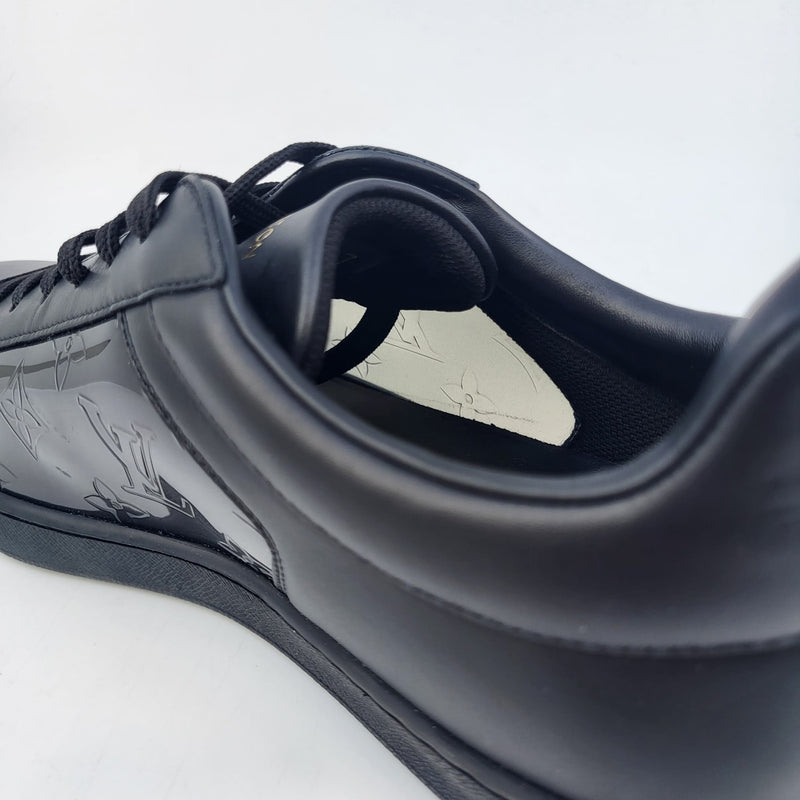 Louis Vuitton Men's 10 US Black Monogram Eclipse Luxembourg Sneaker 1lv215s