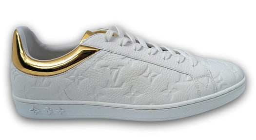 lv luxembourg sneaker white