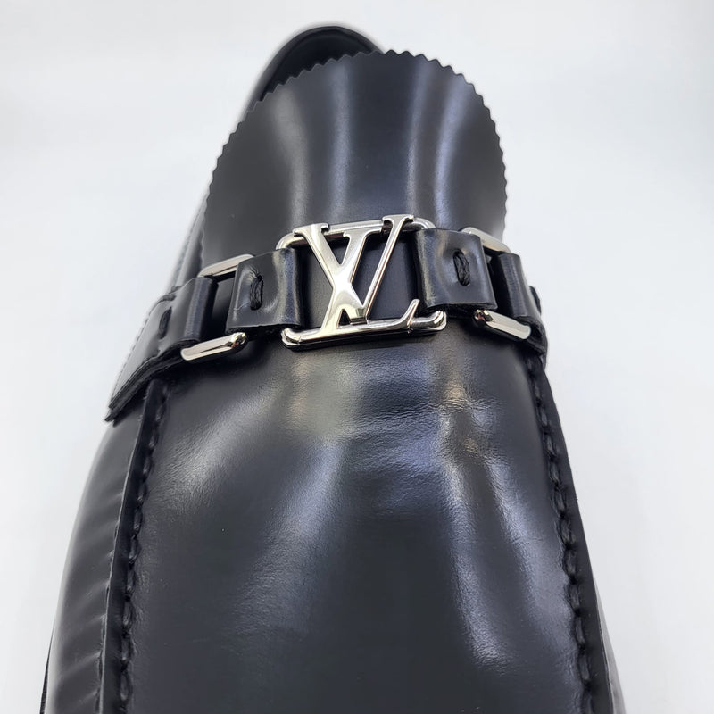 Louis Vuitton Men's Black Leather Blackjack Loafer – Luxuria & Co.