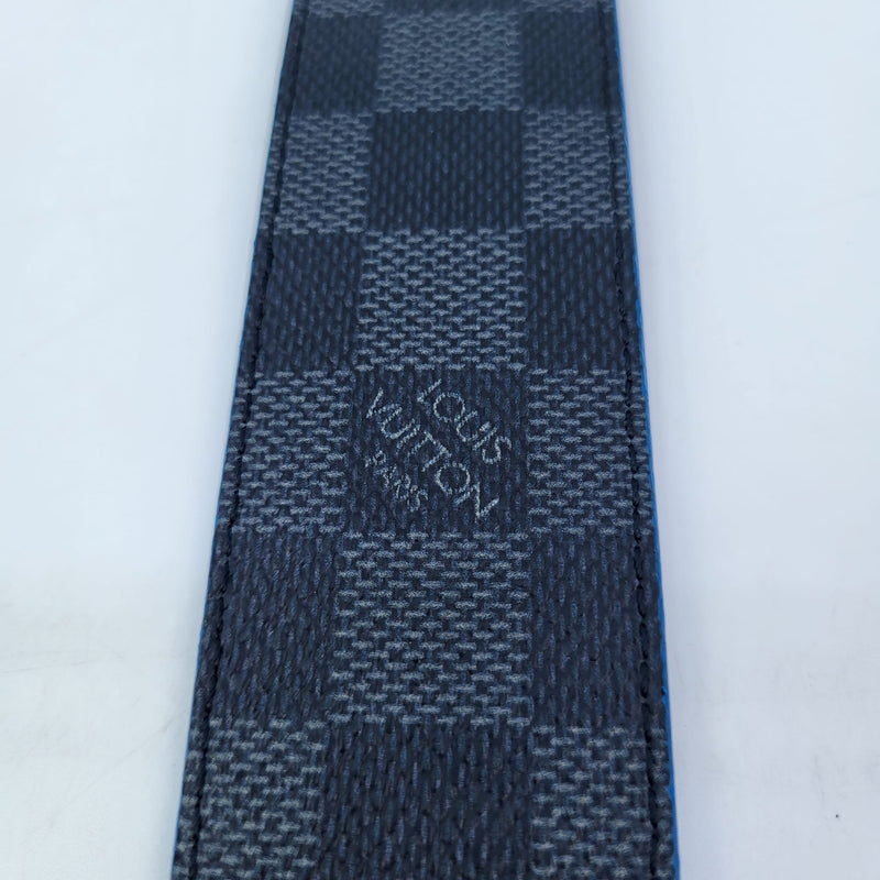 Louis Vuitton Damier Graphite Pattern Belt - Black Belts