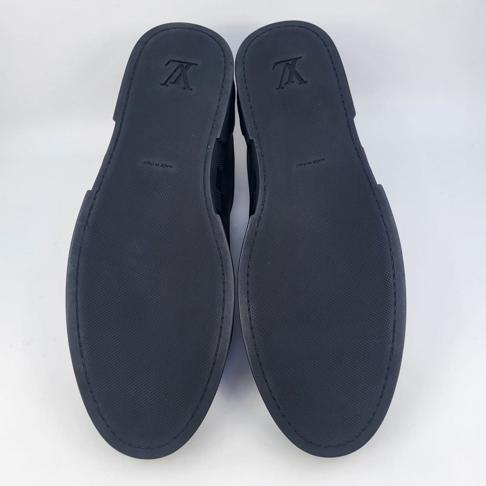 Louis Vuitton Men's Black Damier Graphite Match-Up Sneaker
