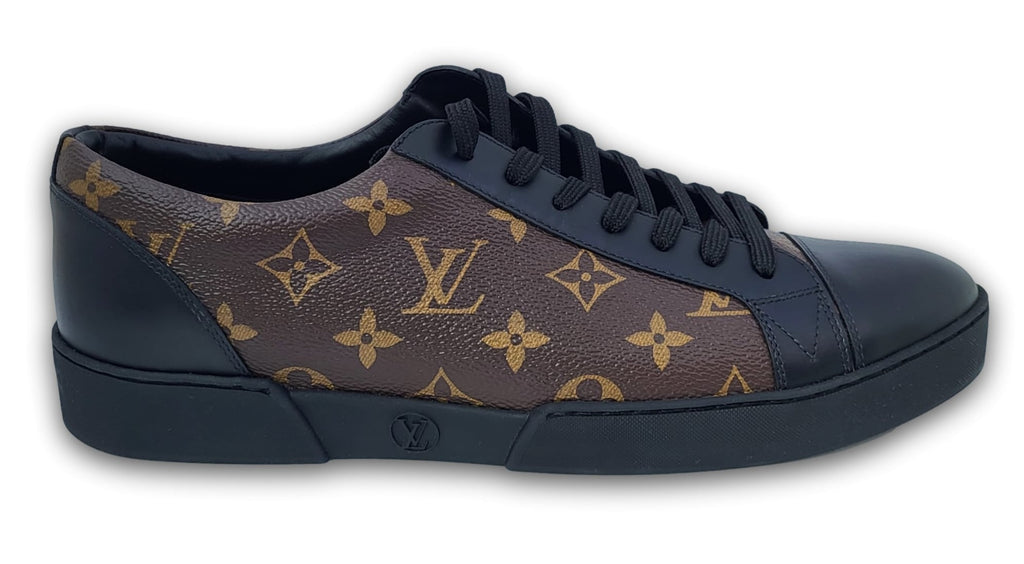 Louis Vuitton Mens Match Up Sneaker Monogram Black EU 43.5 / UK 9.5 – Luxe  Collective