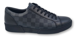 Authentic Louis Vuitton Match Up Damier Graphite Canvas Sneaker Sz