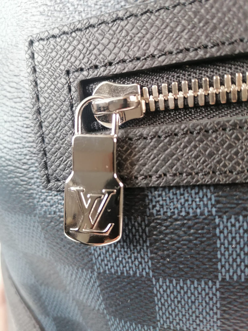 Louis Vuitton Matchpoint Hybrid Backpack Damier Cobalt Black 2317191