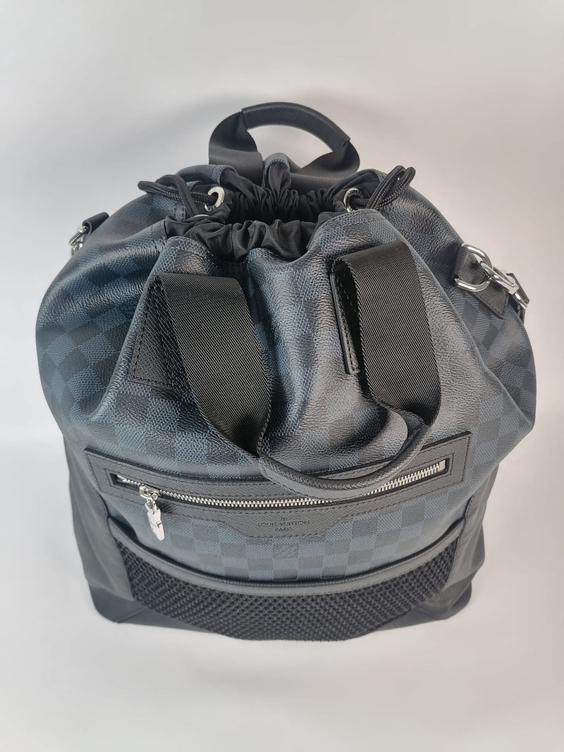 Louis Vuitton Damier Canvas Cobalt Matchpoint Hybrid Bag Backpack Men's  Unused