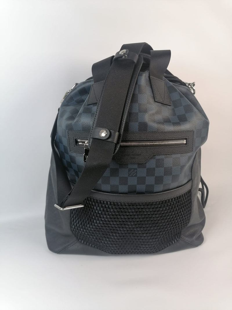 Blue Louis Vuitton Damier Cobalt Matchpoint Hybrid Backpack – Designer  Revival