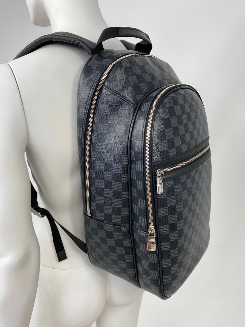 louis vuitton backpack michael dimensions Louis Vuitton Men's Michael Backpack Damier Graphite N40310 – Luxuria & Co