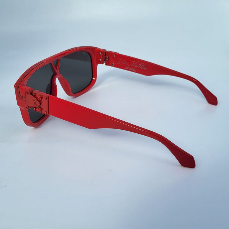 LOUIS VUITTON Red My LV Cat Eye Sunglasses S00 55 19 150 Z1610W UV