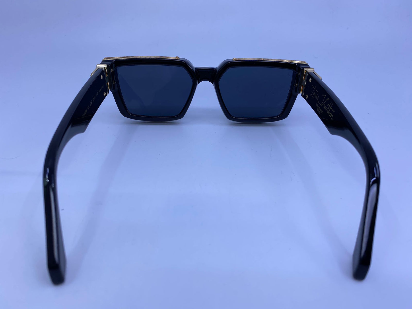 Louis Vuitton Men's Black 1.1 Millionaire Sunglasses Z1165W
