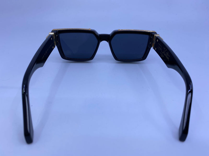 LOUIS VUITTON Acetate 1.1 Millionaires Sunglasses Z1165W Black 1238041