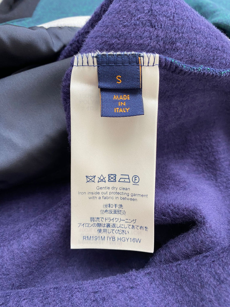 Mix Nylon Half Zip Sweatshirt