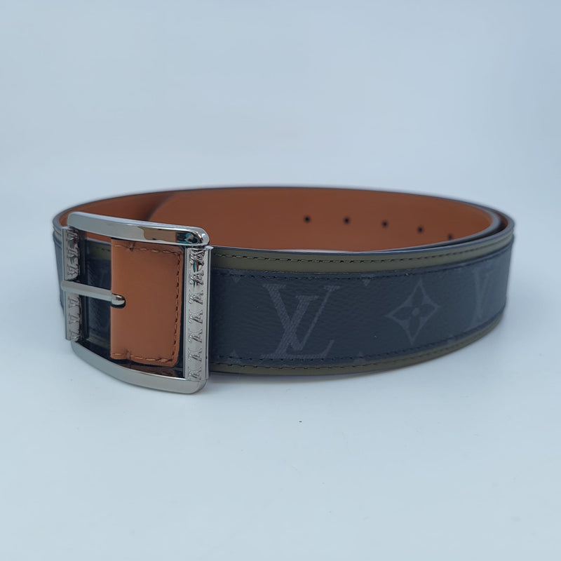 Louis Vuitton LV Initiales 30 MM Reversible Belt Monogram Tan
