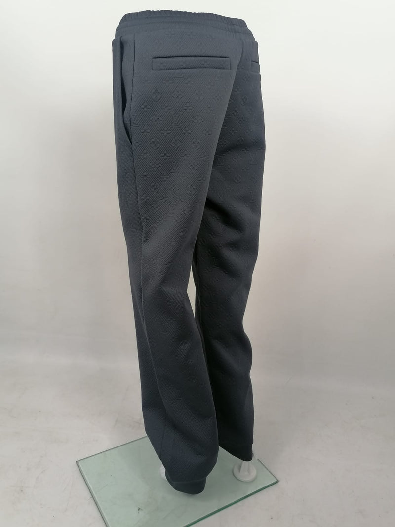 Louis Vuitton Men's Gray Polyester Monogram Track Pants – Luxuria