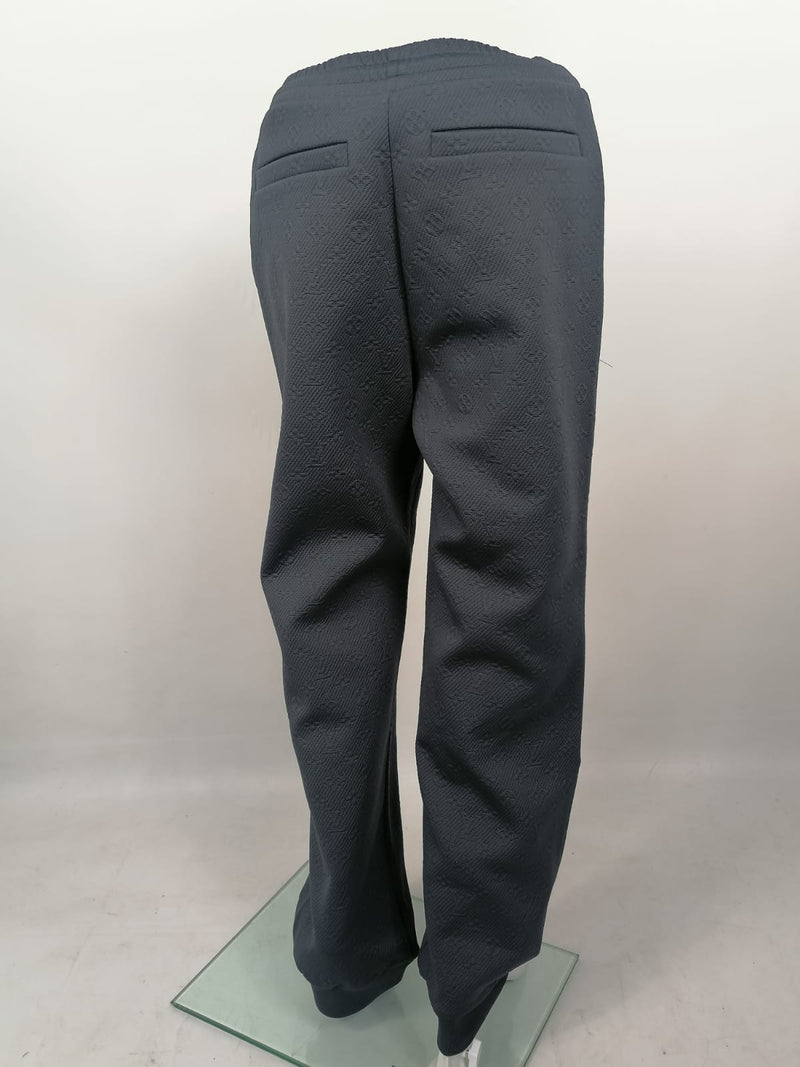 Louis Vuitton Men's Gray Polyester Monogram Track Pants – Luxuria