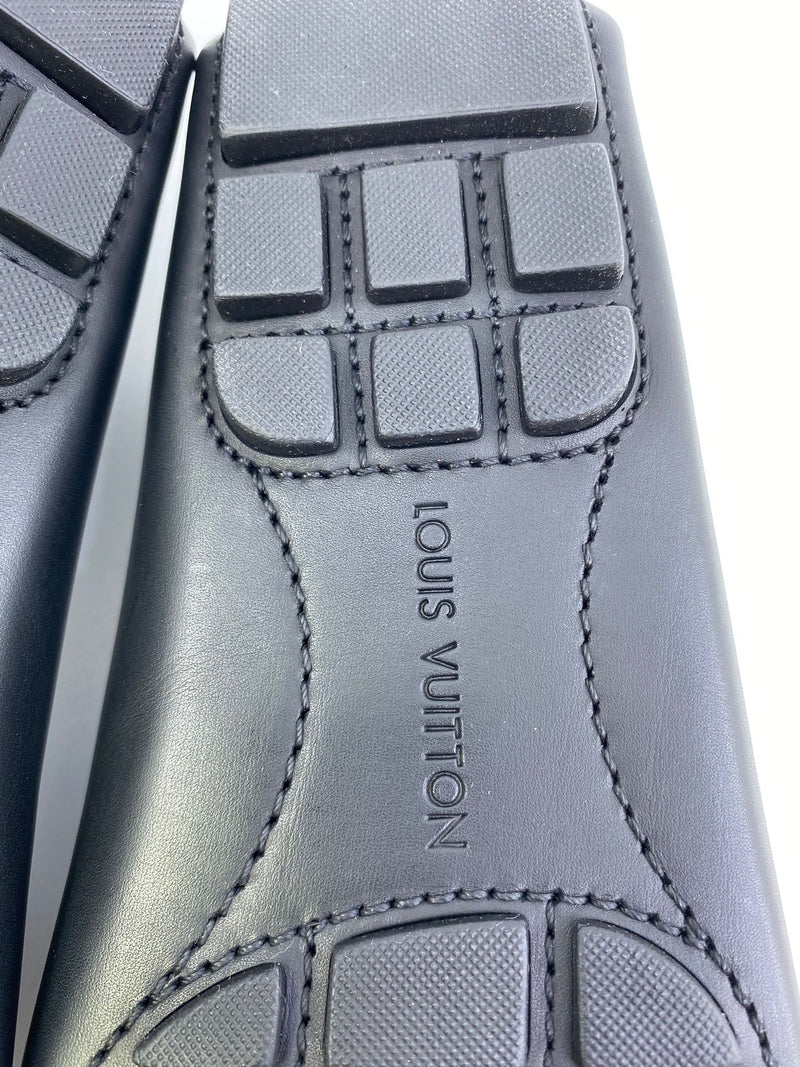 Louis Vuitton Men's Black Leather Monte Carlo Car Shoe – Luxuria & Co.