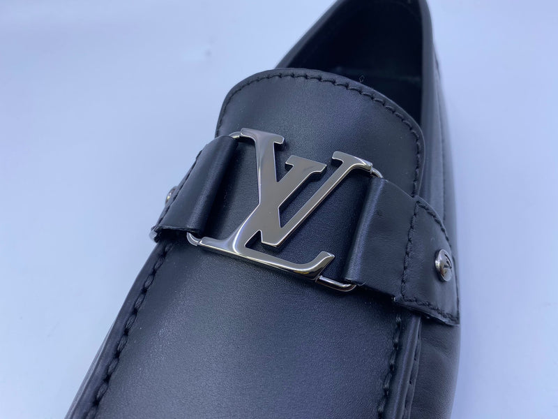 Louis Vuitton LV Men Monte Carlo Car Shoe Shoes Black - LULUX