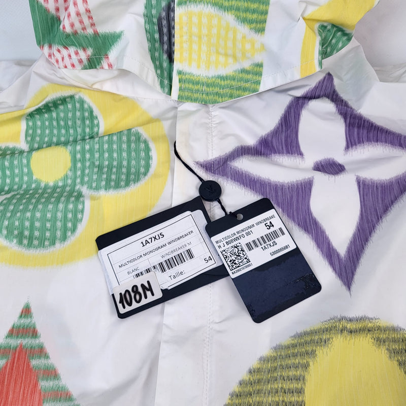 Louis Vuitton Men's Multicolor Monogram Windbreaker Jacket 44