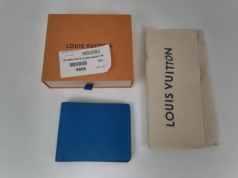 Louis Vuitton Multiple Wallet Damier Infini Gris Silver March 2019 Release  