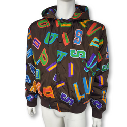 Louis Vuitton x NBA Brown & Multicolor-Letters Shirt