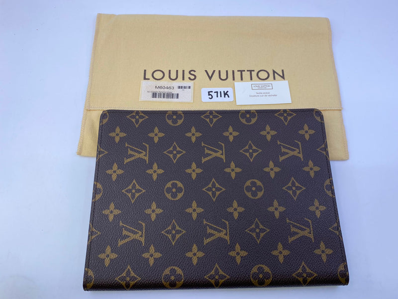Louis Vuitton Monogram Canvas WRITING FOLDER GM – Pursekelly