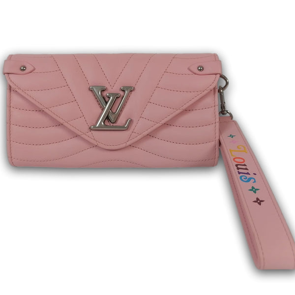 Louis Vuitton LOUIS VUITTON New Wave Long Wallet with Hook Quilted