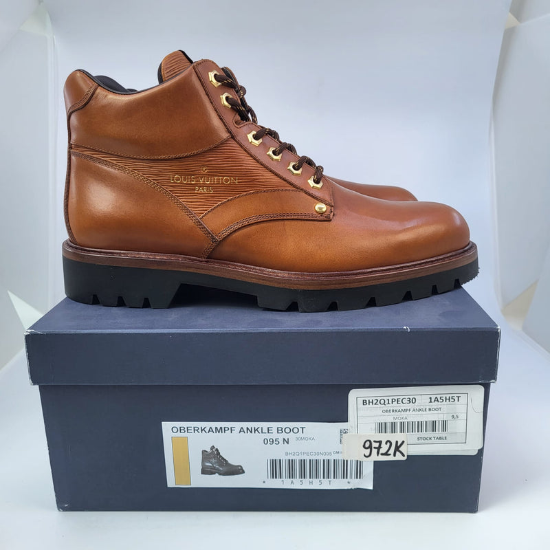 Louis Vuitton Men's Brown Epi Leather Oberkampf Ankle Boot