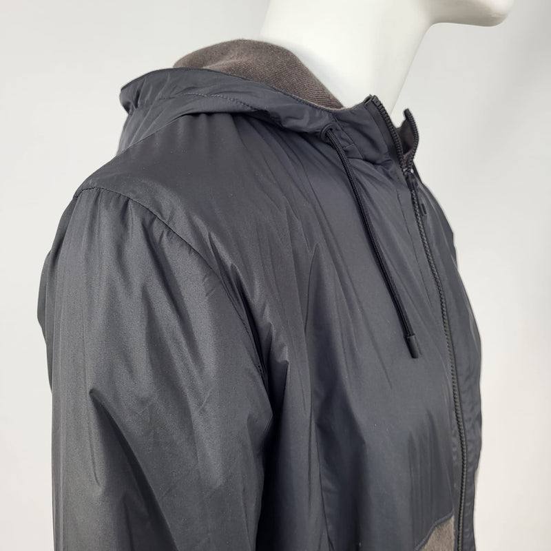 Louis Vuitton Men's Navy & Brown Wool Polyester Padded Jacket