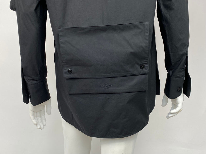 Louis Vuitton 2020 Black Staff Multi-Pocket Shirt - Ākaibu Store