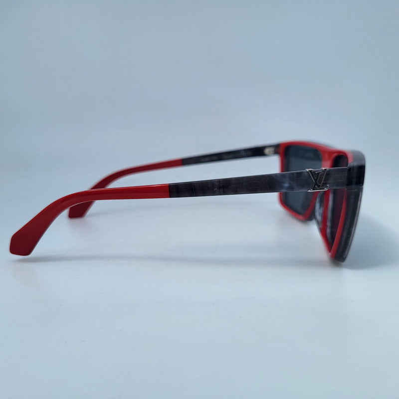 Louis Vuitton Men's Portland Anthracite Red E Sunglasses Z1274E – Luxuria &  Co.